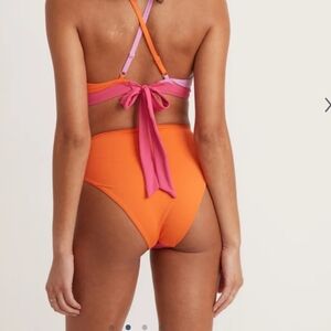 Marine layer Reversible High Waiksted Bikini Bottoms Small